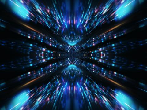 Abstract illustration of data.