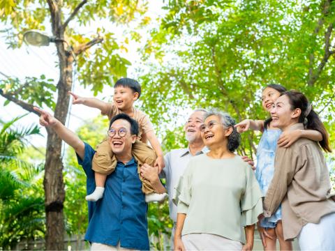 Multi-generational family